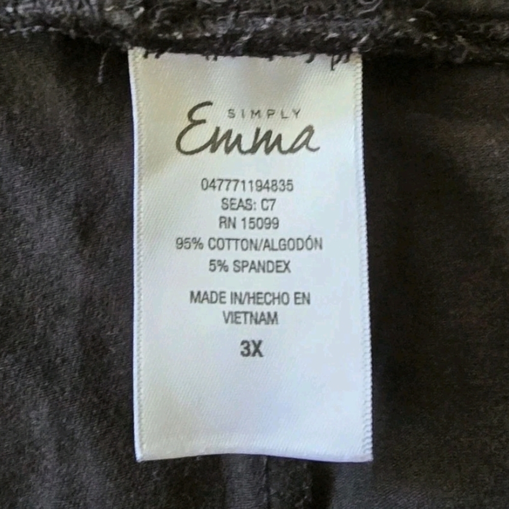 Floral and Black us size Leggings Set - Picture 7 of 9
